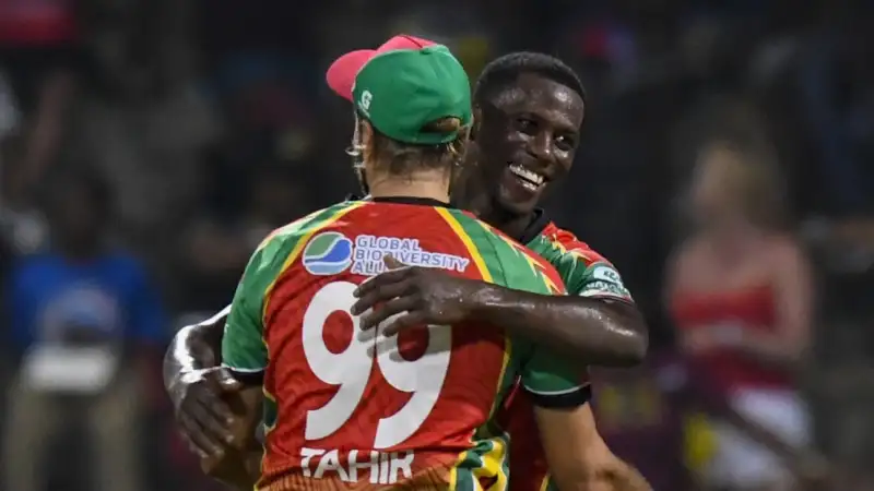 Guyana Amazon Warriors vs Antigua and Barbuda Falcons Prediction, CPL 2026, Qualifier 1, Match Winner, Team, Playing XI and Pitch Report