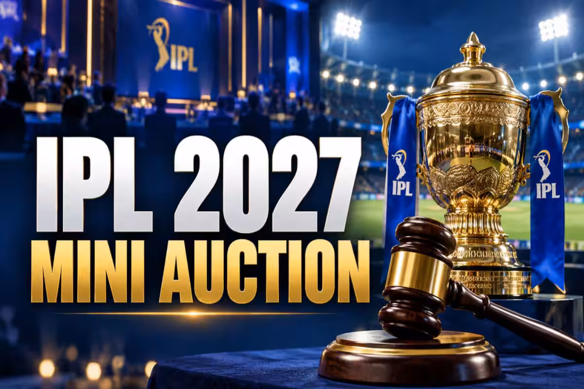 IPL 2027 mini-auction to take place in India