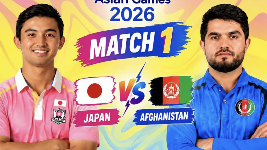JAP vs AFG Prediction, Asian Games 2026, Match 1, Match Winner, Team, Playing XI and Pitch Report