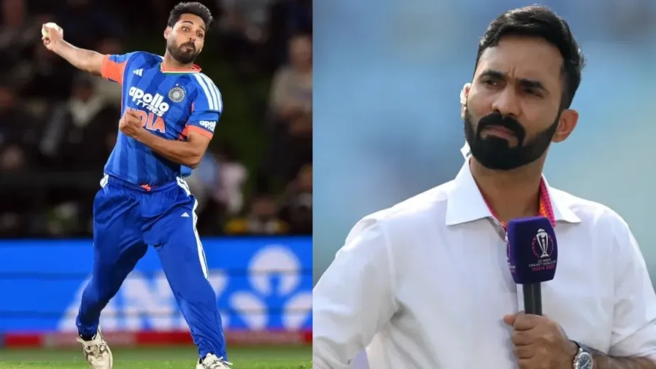 “He’s not somebody who generally bowls no-balls” - Dinesh Karthik shares his views on Bhuvneshwar Kumar’s performance in 1st T20I vs NZ