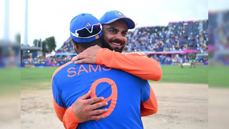 We are very, very fortunate to have someone like Virat Kohli: Sanju Samson